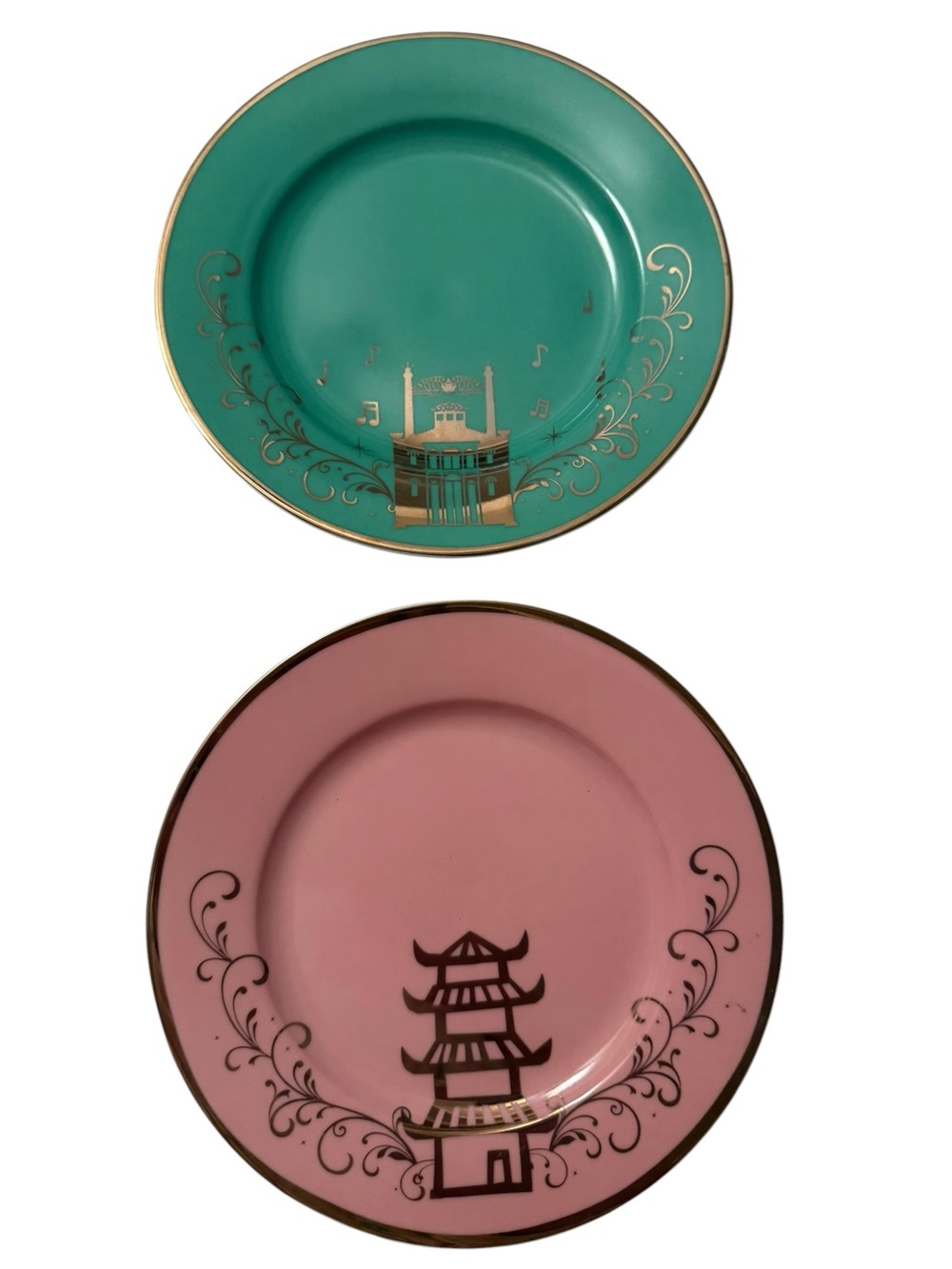Disney Princess Ukonic Tiana Mulan Rapunzel Plate Set